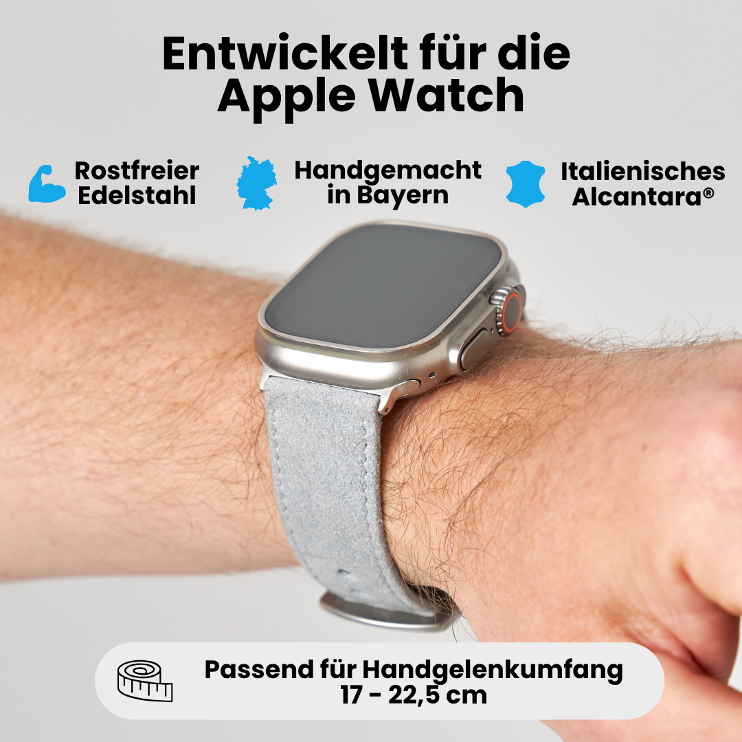 Alcantara Band für die Apple Watch Ultra
