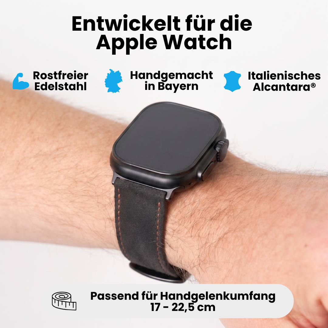 Alcantara Band für die Apple Watch Ultra