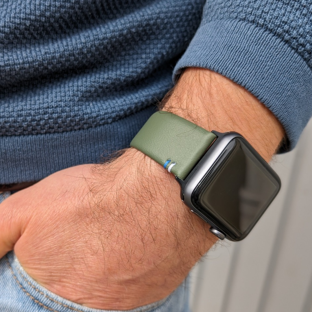 Armband für die Apple Watch aus Kalbleder