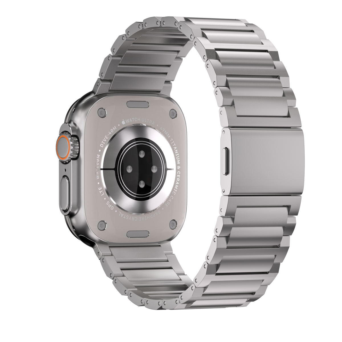 Titan Armband für die Apple Watch mit Magnetverschluss