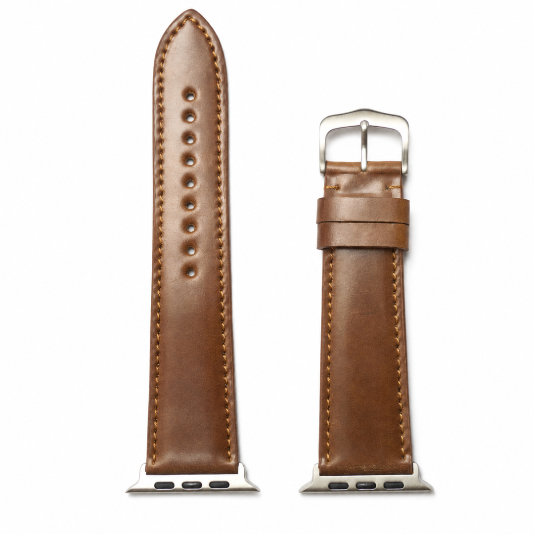 Shell Cordovan Lederband für die Apple Watch