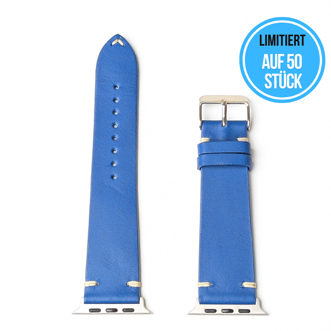 Limitiertes Wasserfestes Heinen Leder Armband für Apple Watch Ultra