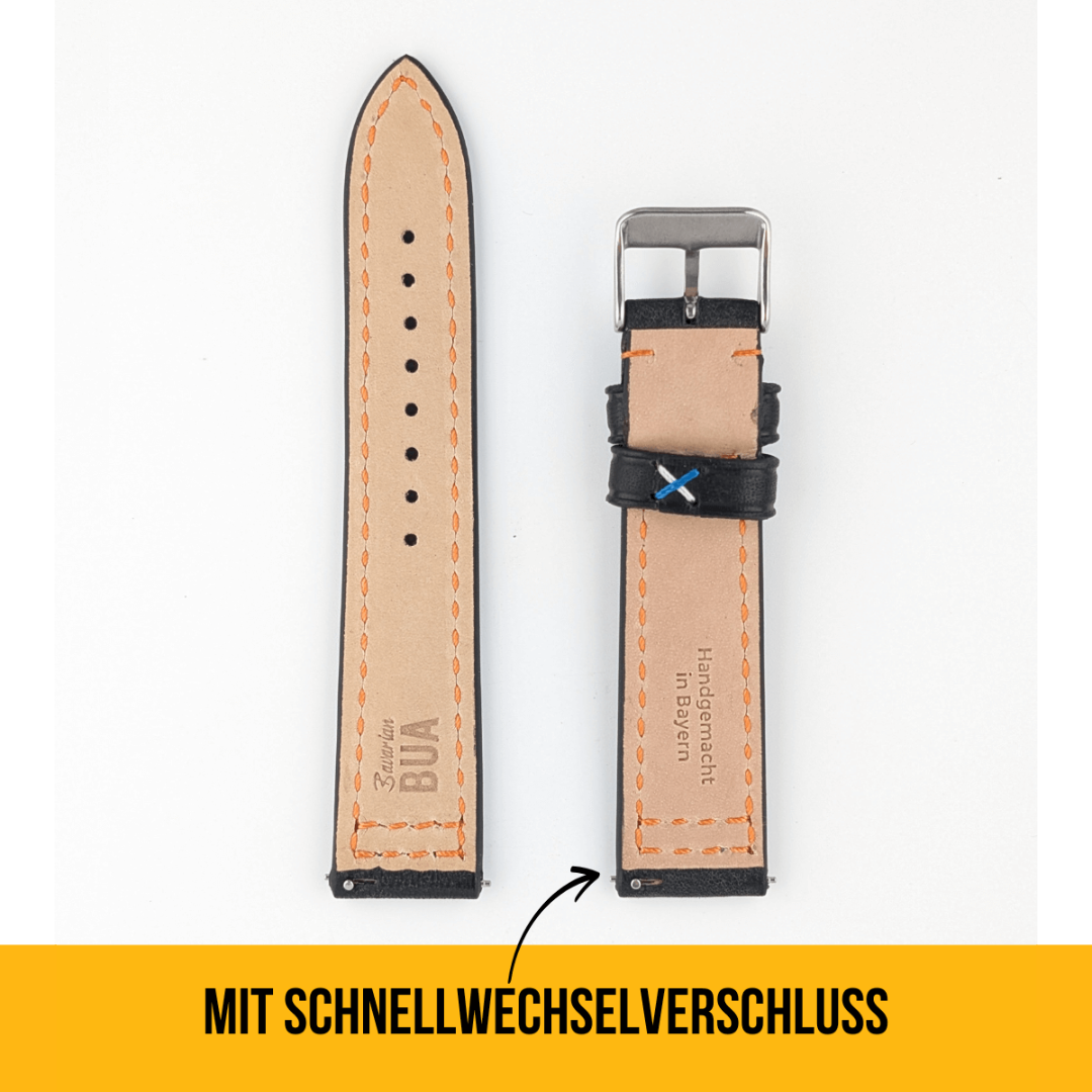 Armband für die Samsung Galaxy Watch aus Wildleder
