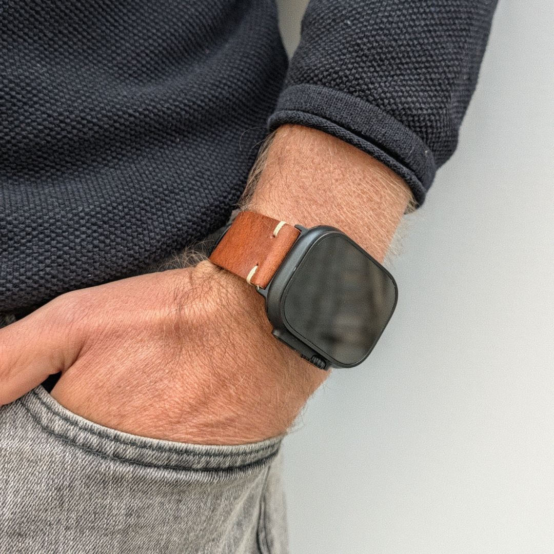 Rindleder Band für Apple Watch