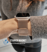 Apple Watch® Mesh Loop | Silber