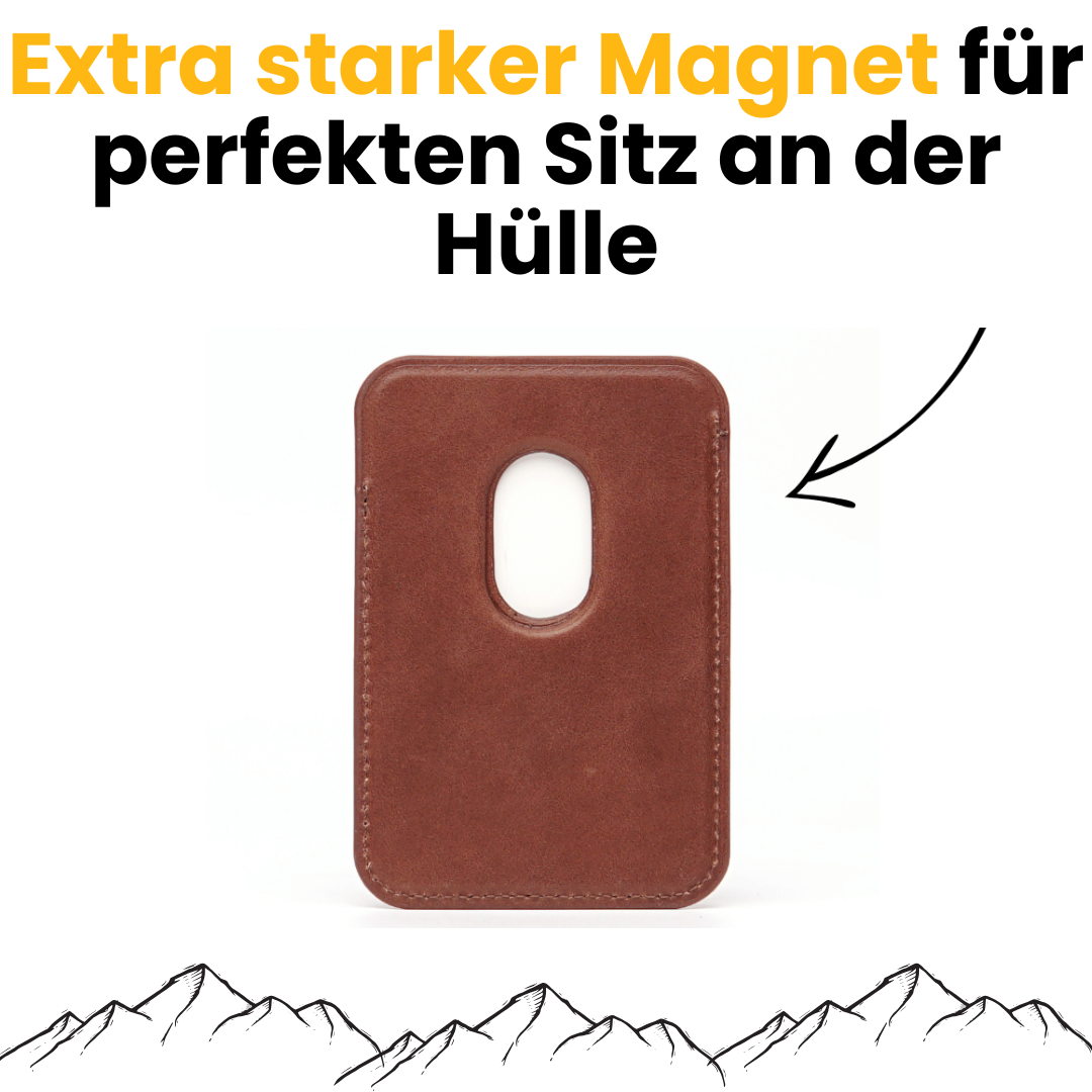 MagSafe Wallet aus Leder für iPhone