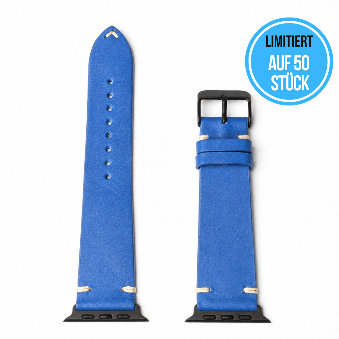 Limitiertes Wasserfestes Heinen Leder Armband für Apple Watch Ultra