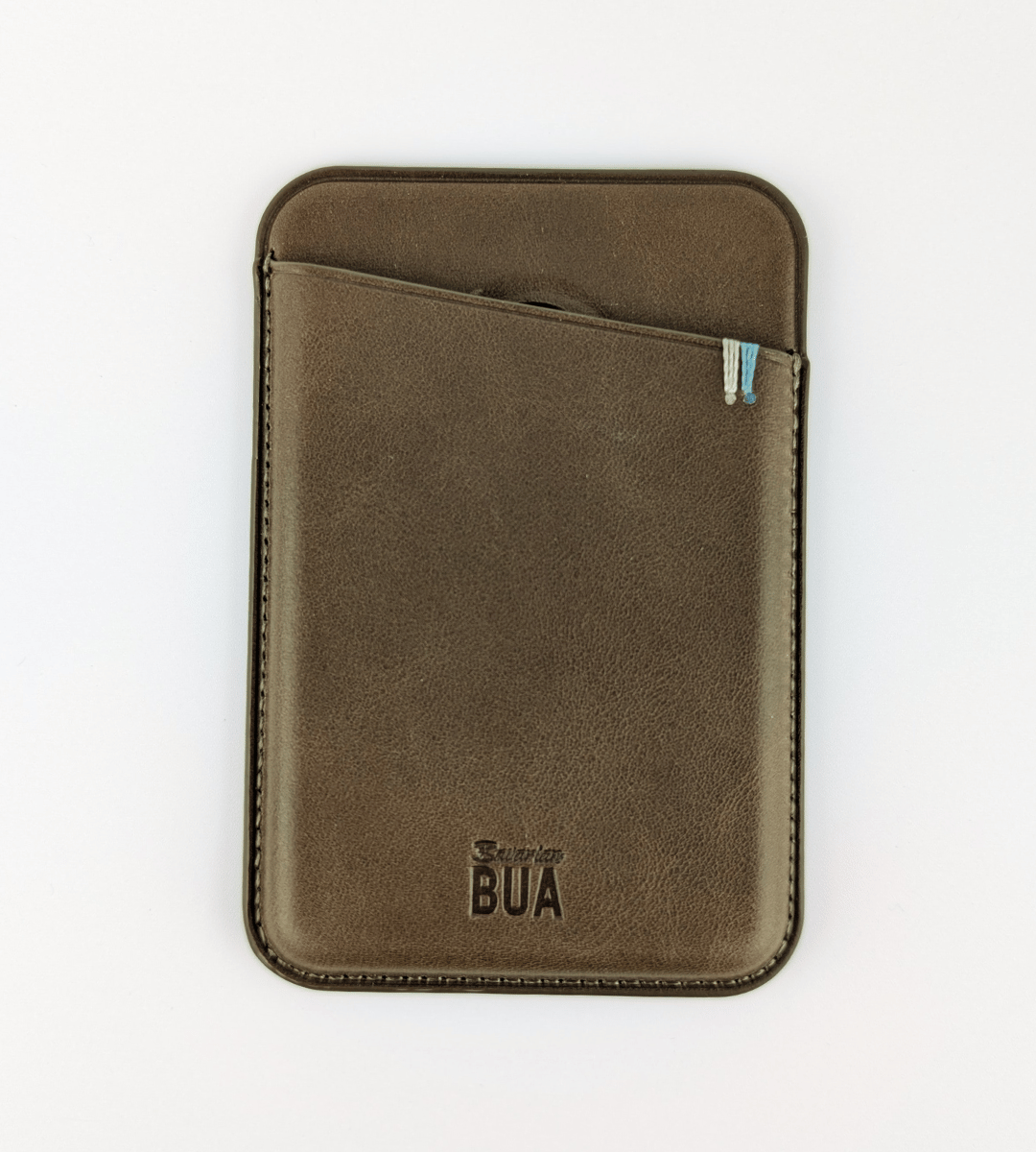 Set Hülle + Wallet | Leder Hülle für dein iPhone + Leder Wallet mit MagSafe Olive