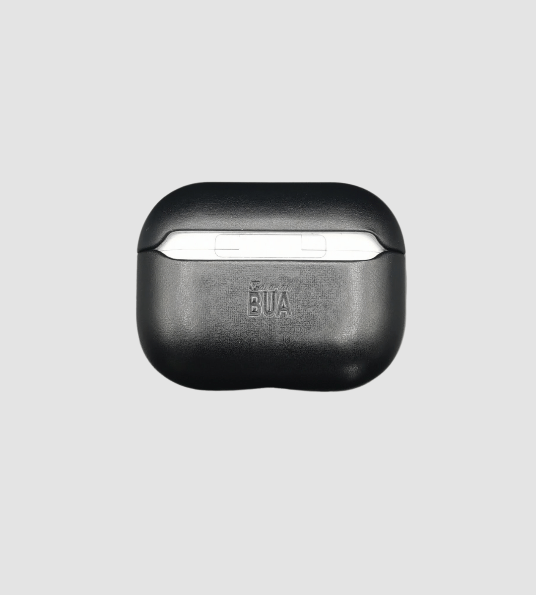 Leder Hülle für AirPods mit MagSafe | Schwarz