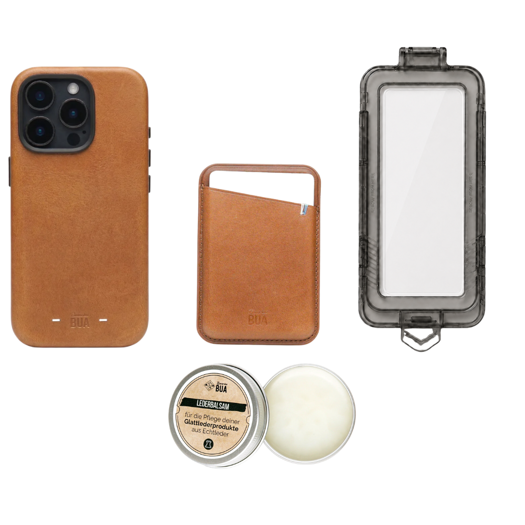 iPhone Leder Starter Pack