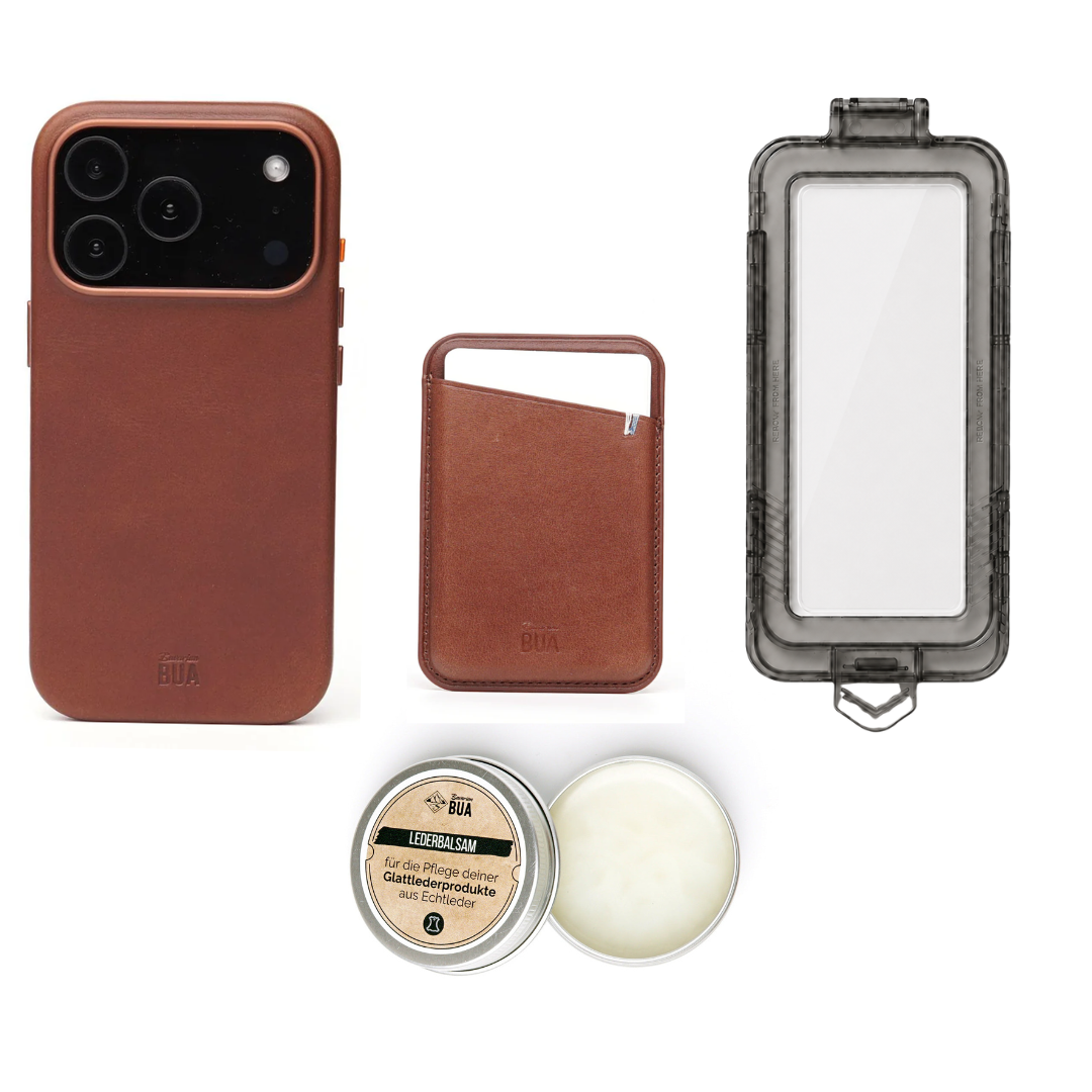 iPhone Leder Starter Pack