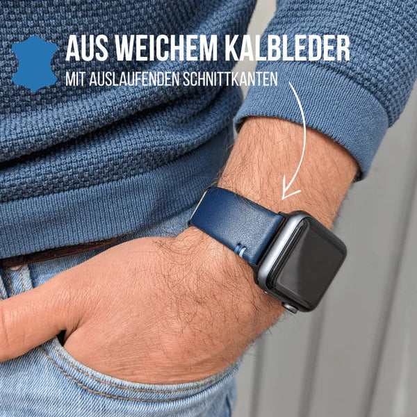 Armband für die Apple Watch aus Kalbleder