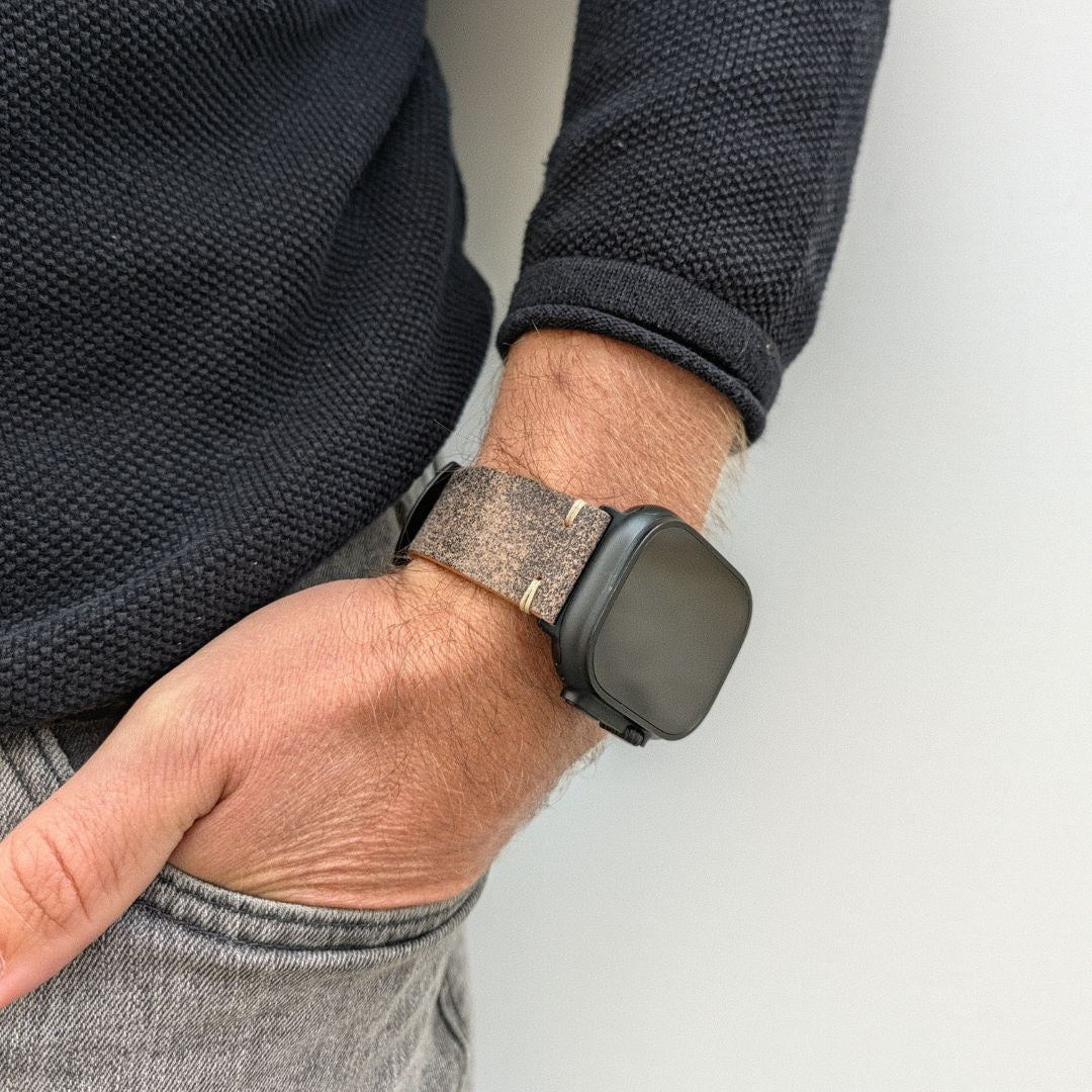 Rindleder Band für Apple Watch