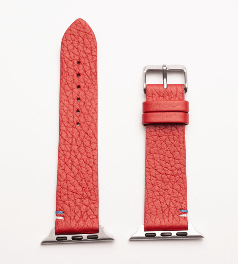 Apple Watch® Hirschlederband | Rot