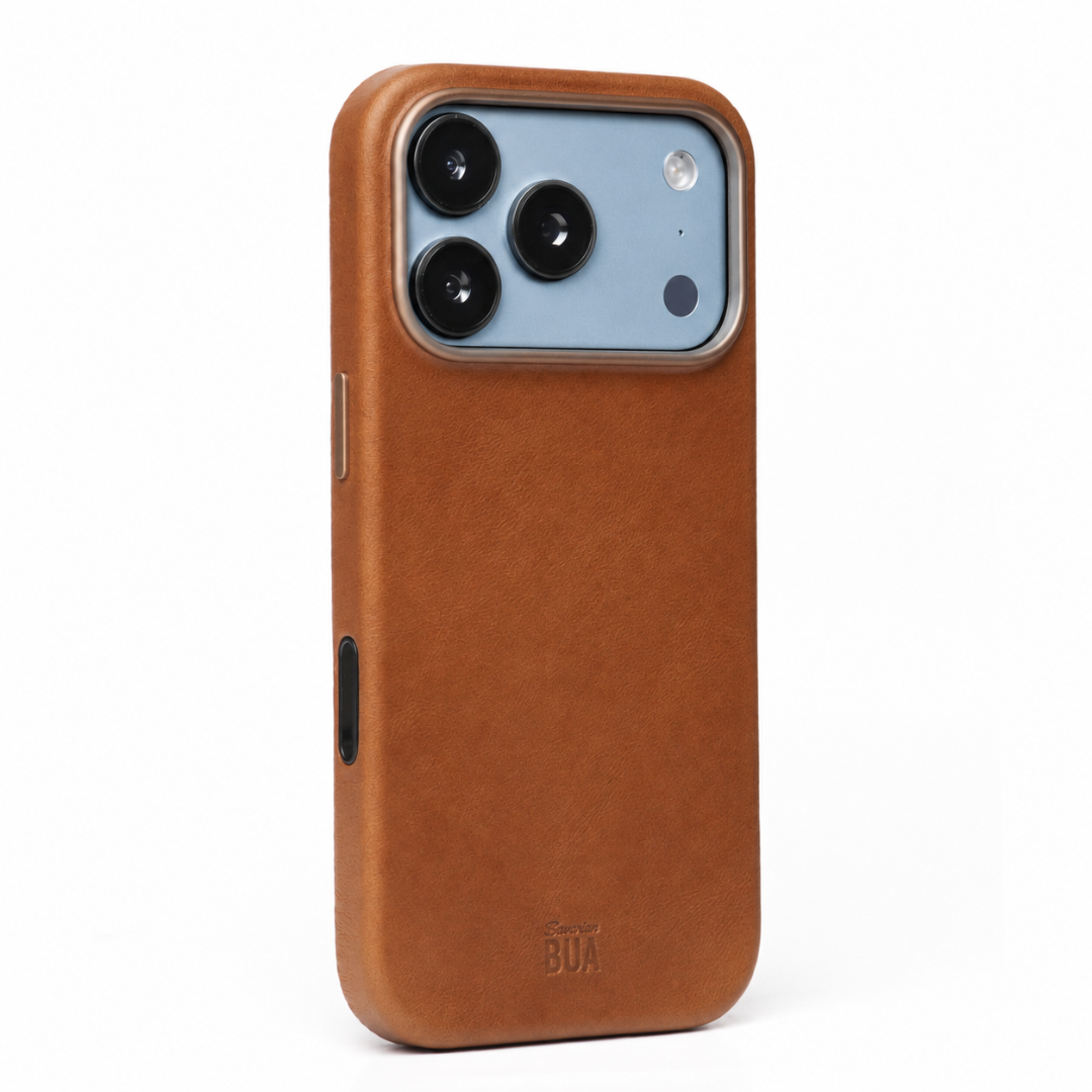 Leder Hülle für iPhone 18 mit MagSafe