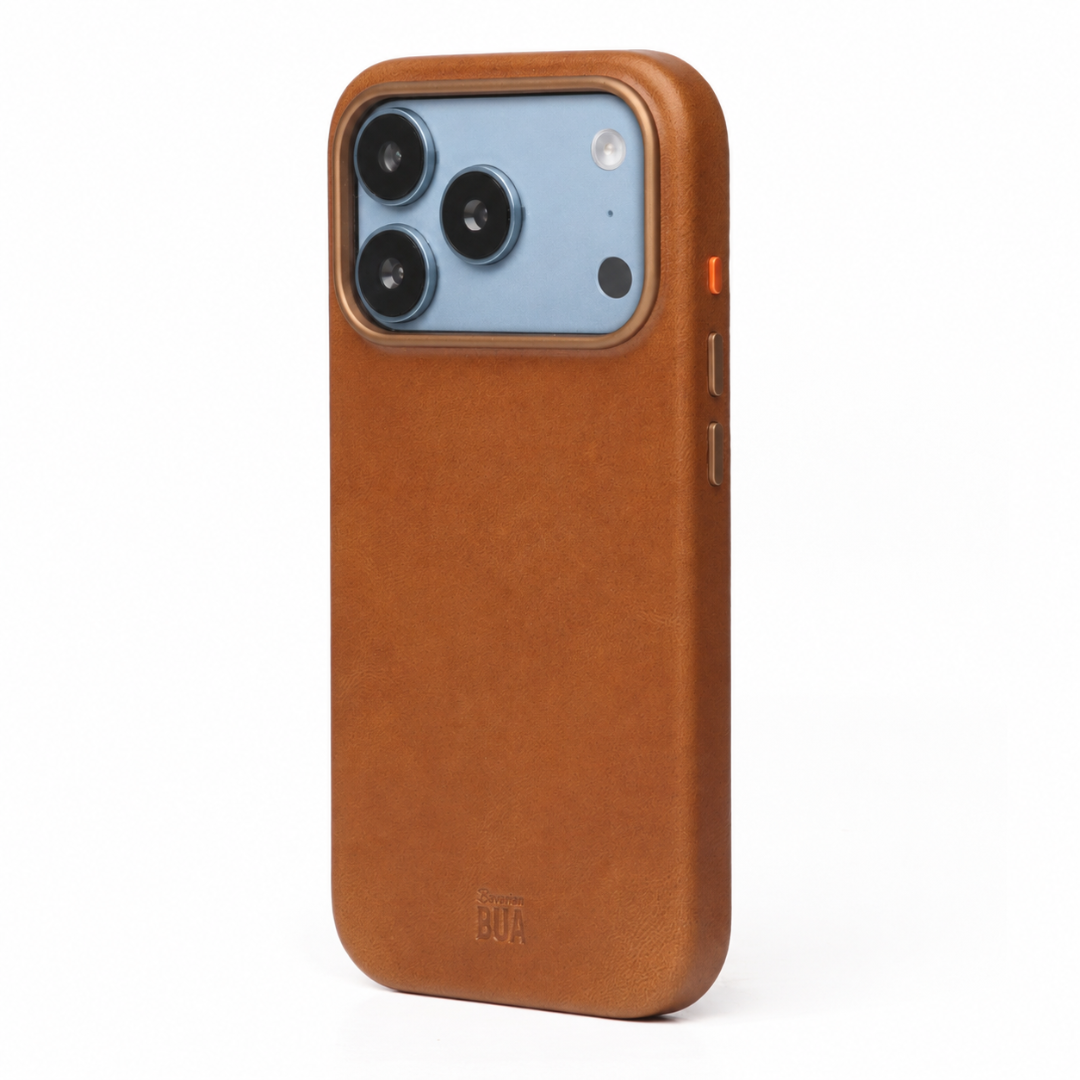 Leder Hülle für iPhone 18 mit MagSafe