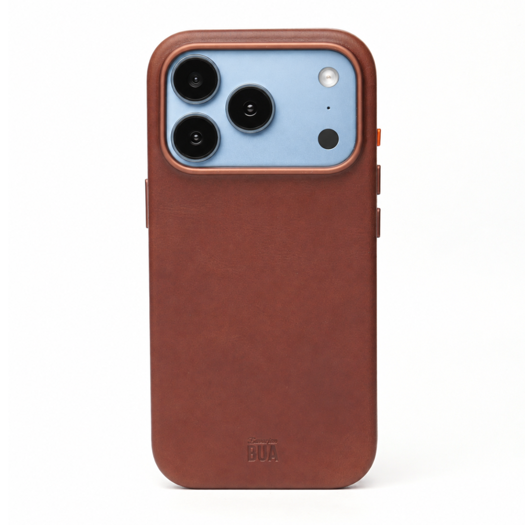 Leder Hülle für iPhone 18 mit MagSafe