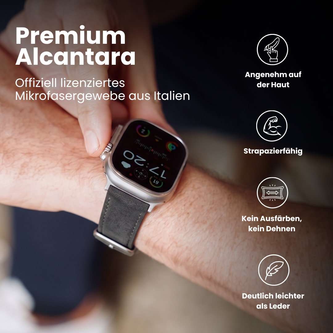 Alcantara Band für die Apple Watch Ultra