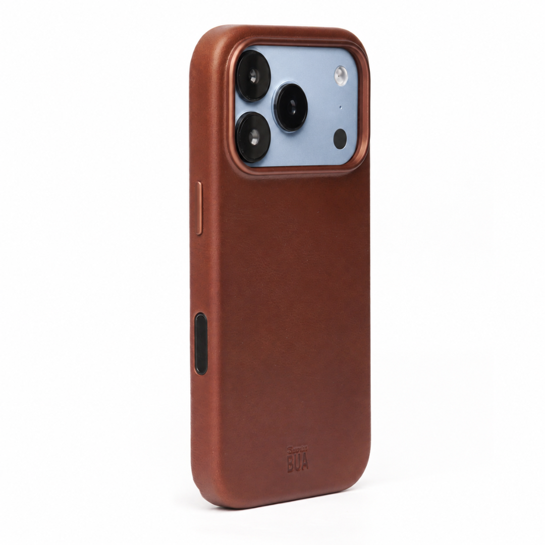 Leder Hülle für iPhone 18 mit MagSafe