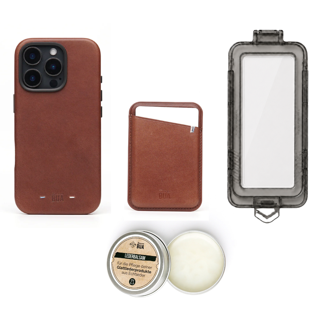 iPhone Leder Starter Pack