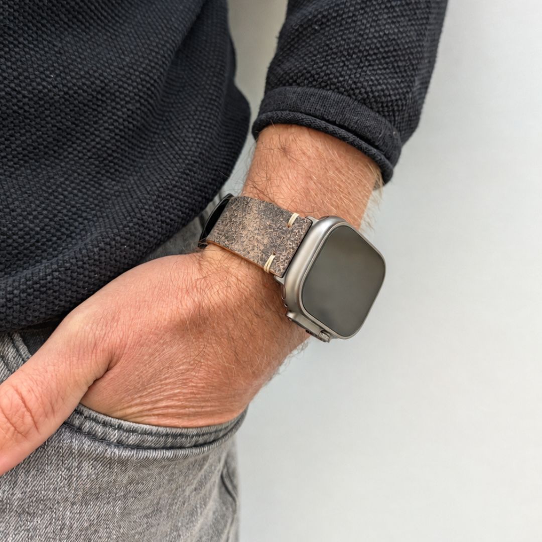 Rindleder Band für Apple Watch