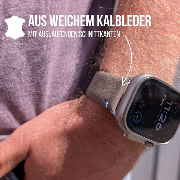Armband für die Apple Watch aus Kalbleder