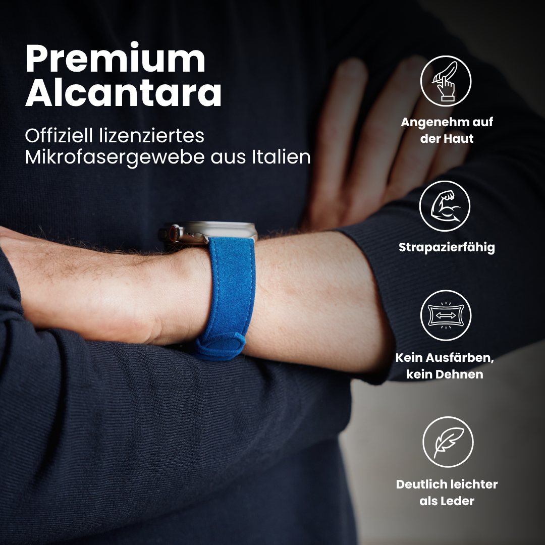 Alcantara Band für die Apple Watch Ultra