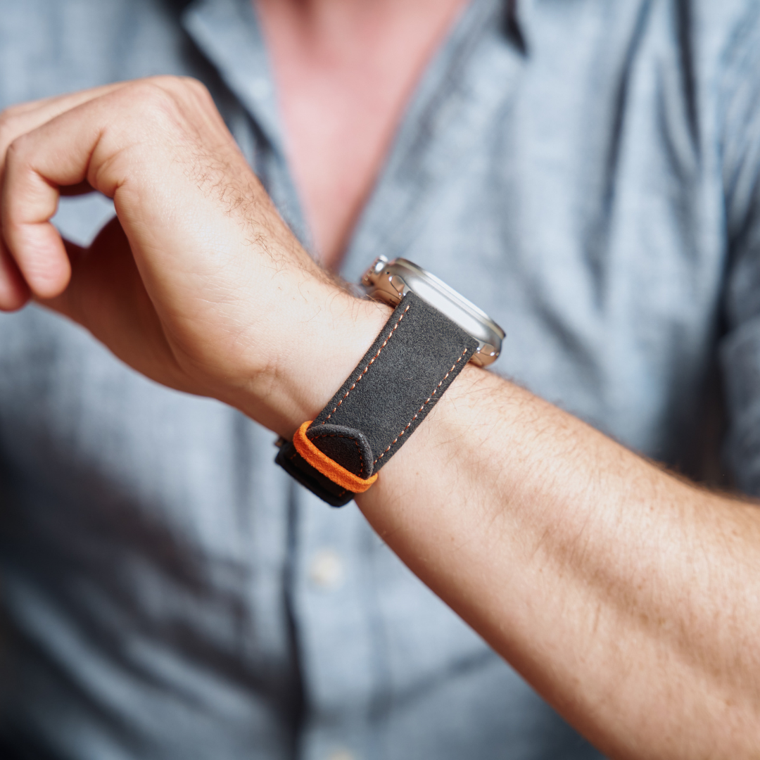 Alcantara Band für die Apple Watch Ultra