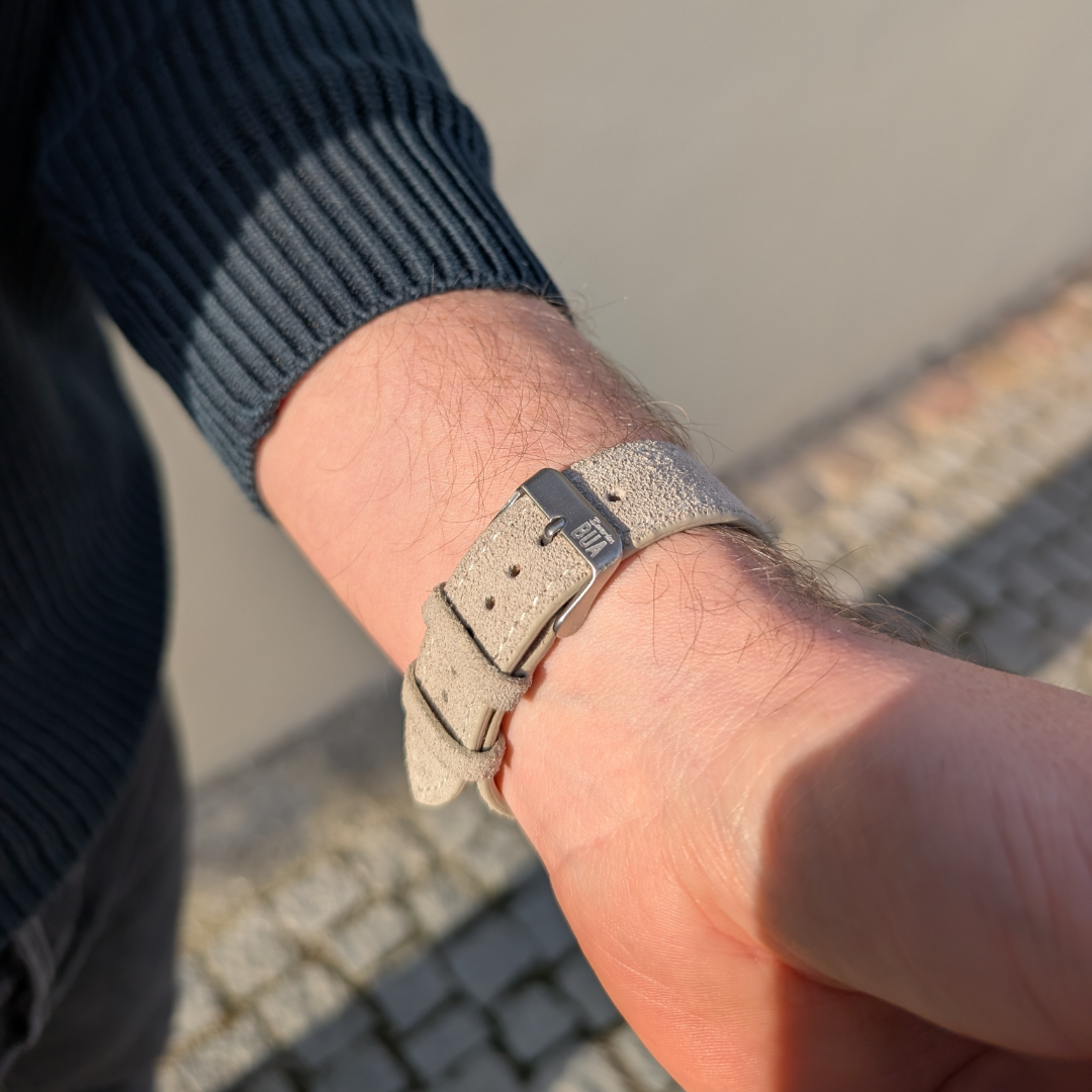 Armband für die Samsung Galaxy Watch aus Wildleder