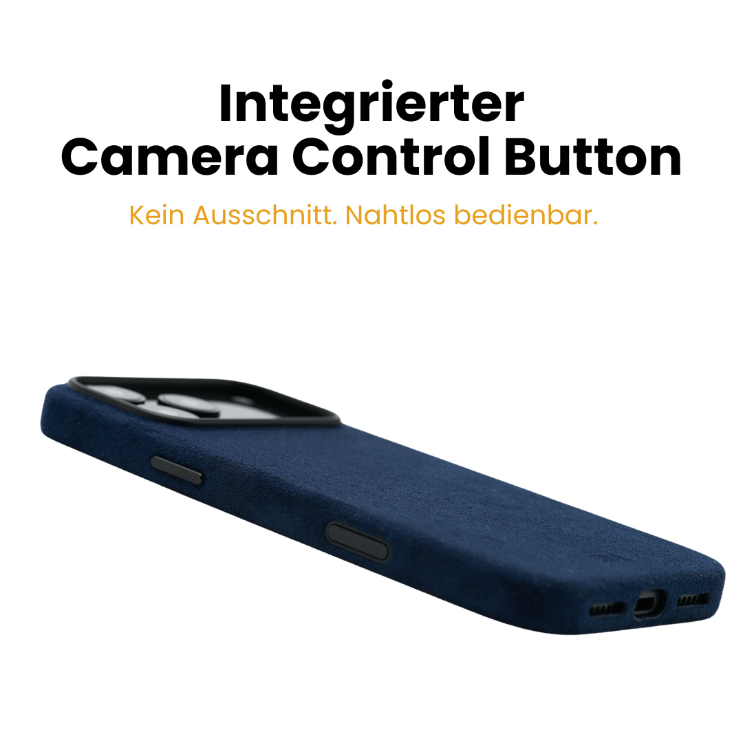 Alcantara Hülle für iPhone 17 mit MagSafe