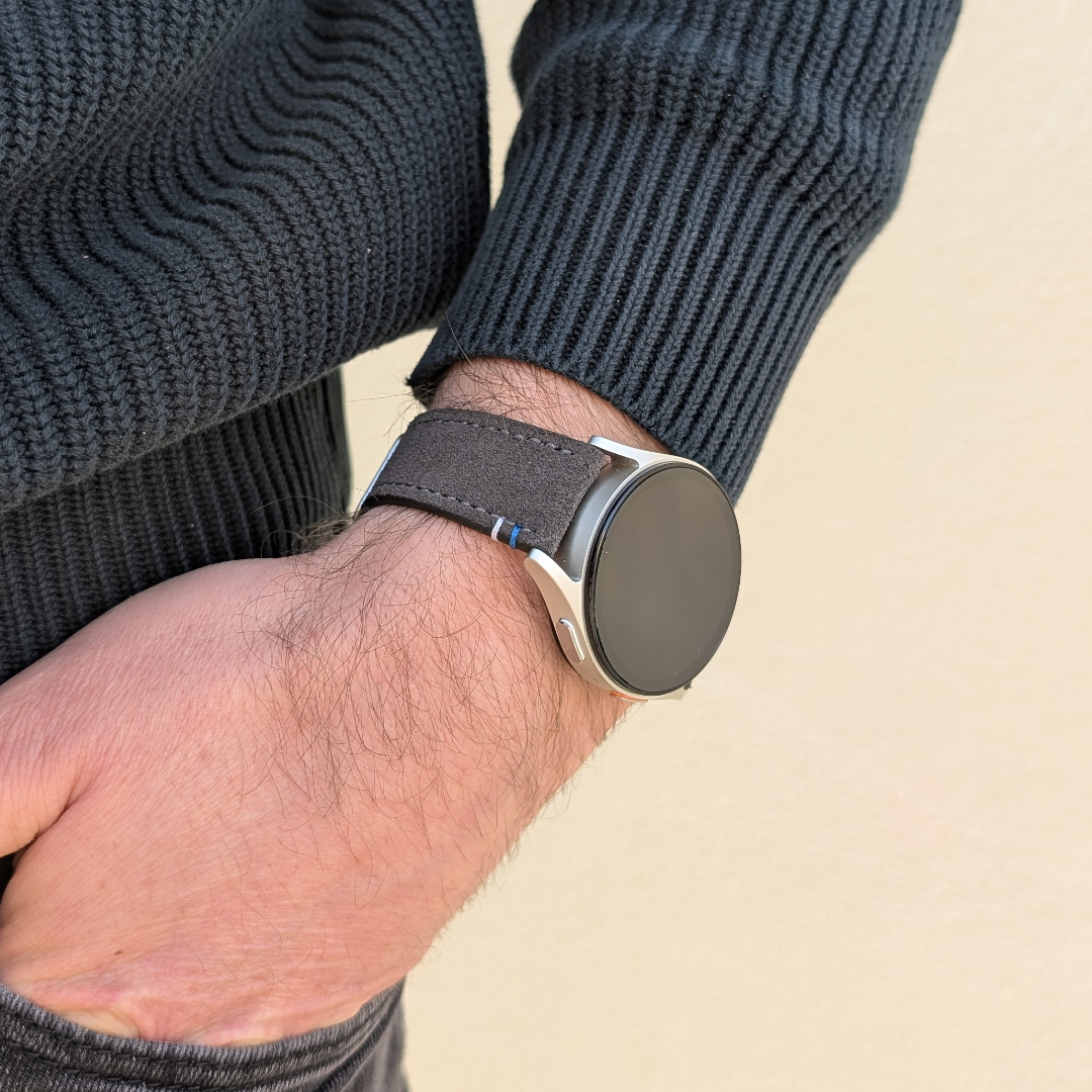 Armband für die Samsung Galaxy Watch aus Wildleder
