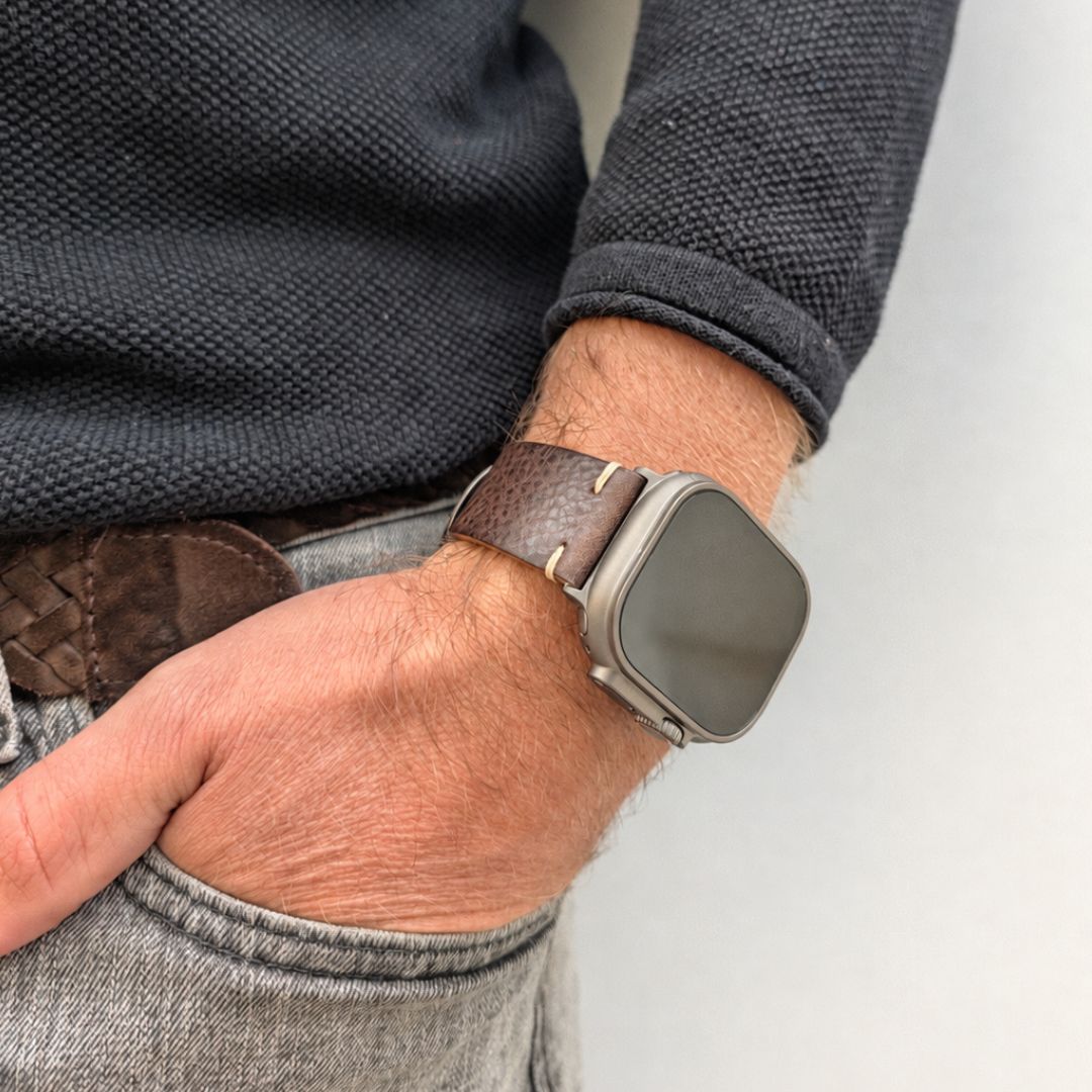 Rindleder Band für Apple Watch
