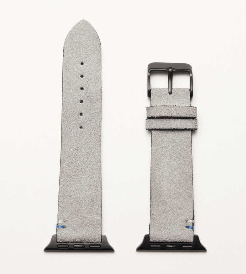 Apple Watch® Wildlederbandl | Hellgrau