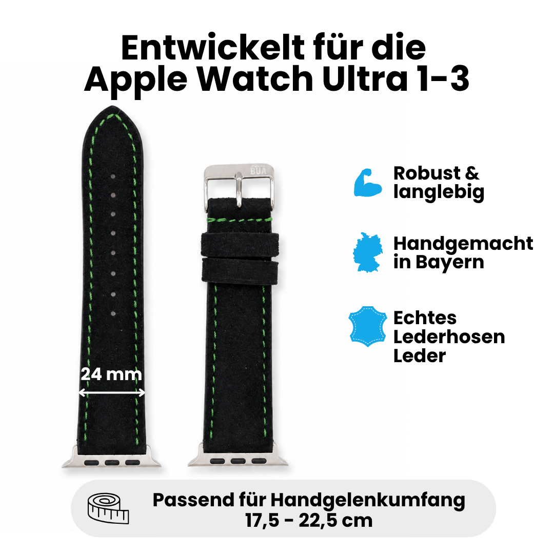 Lederhosenlederarmband für Apple Watch