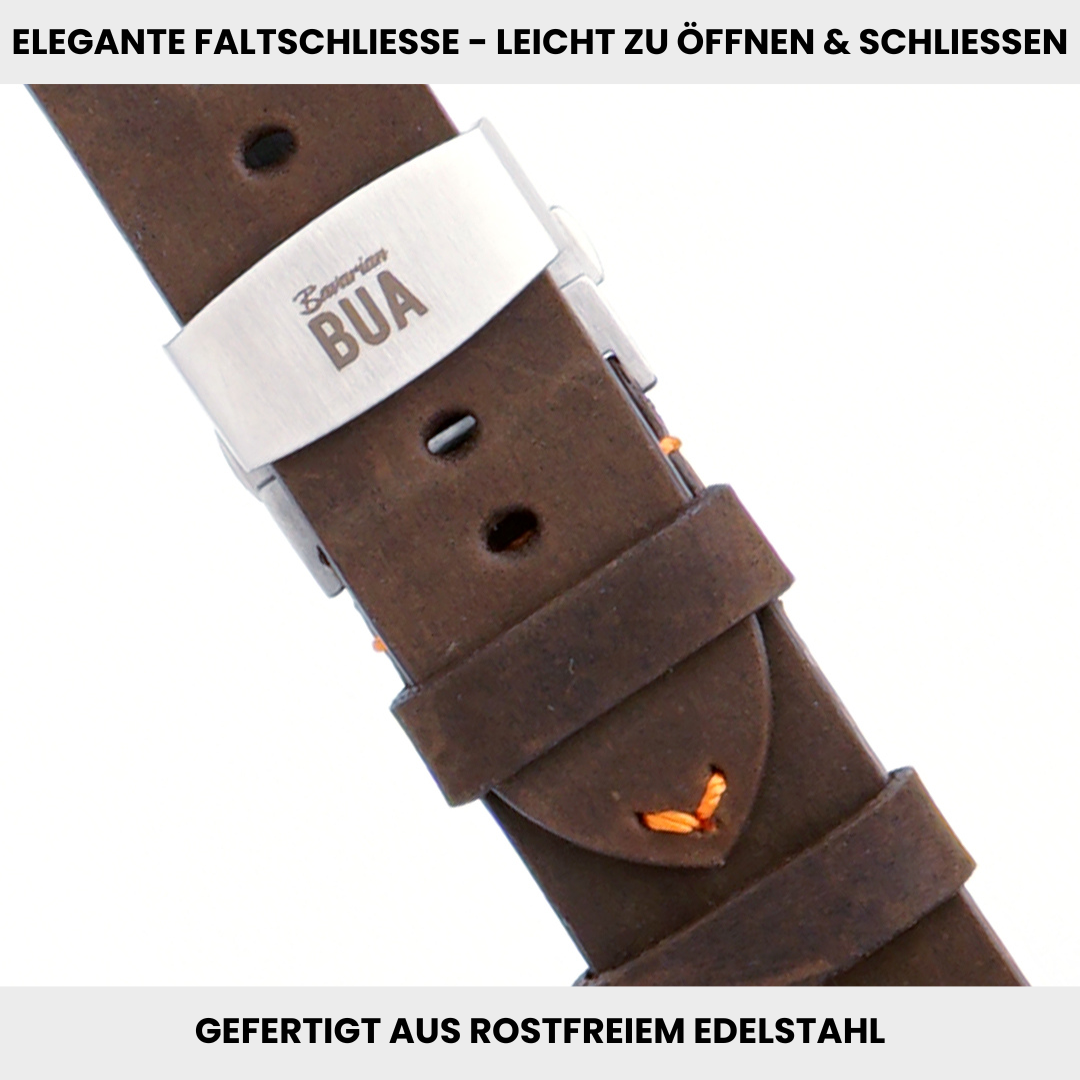 Wasserfestes Lederarmband für Apple Watch Ultra
