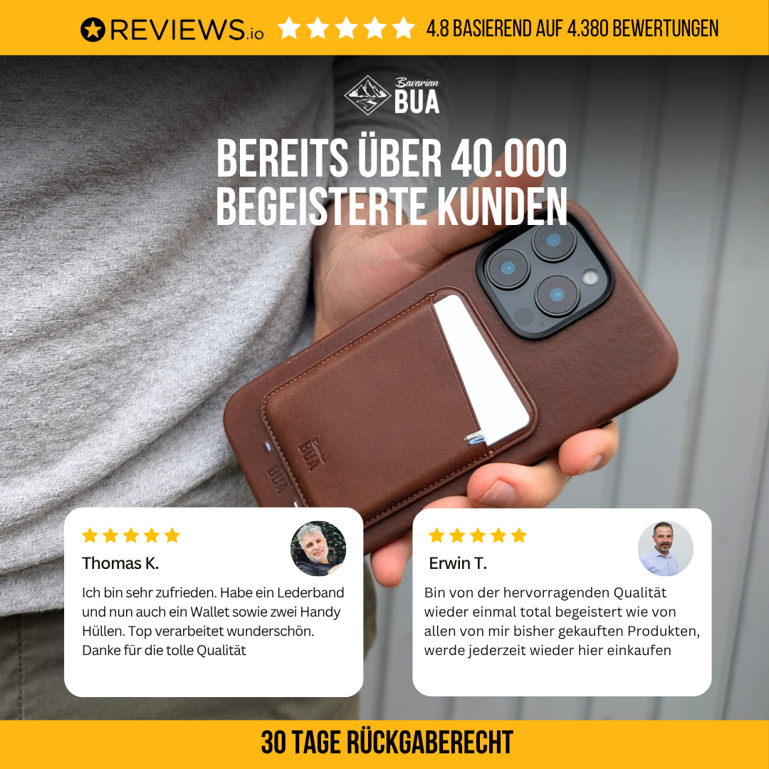 MagSafe Wallet aus Leder für iPhone