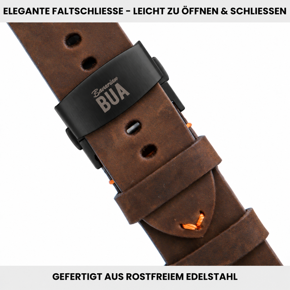 Wasserfestes Lederarmband für Apple Watch Ultra