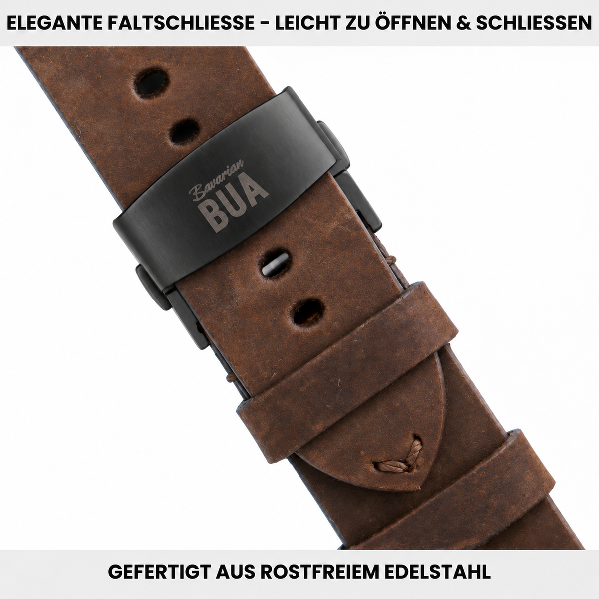 Wasserfestes Lederarmband für Apple Watch Ultra