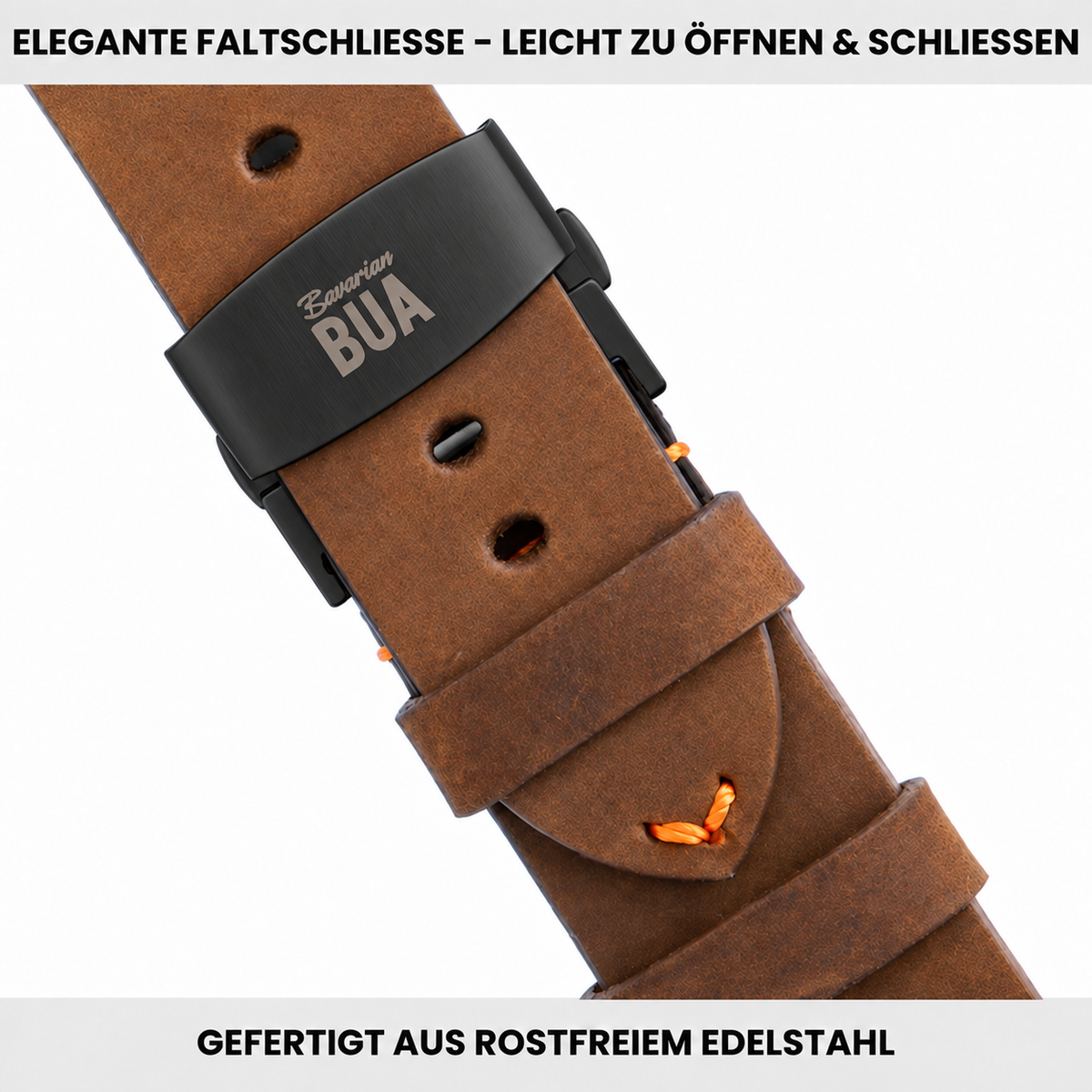 Wasserfestes Lederarmband für Apple Watch Ultra