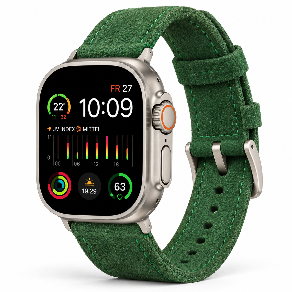 Alcantara Band für die Apple Watch Ultra