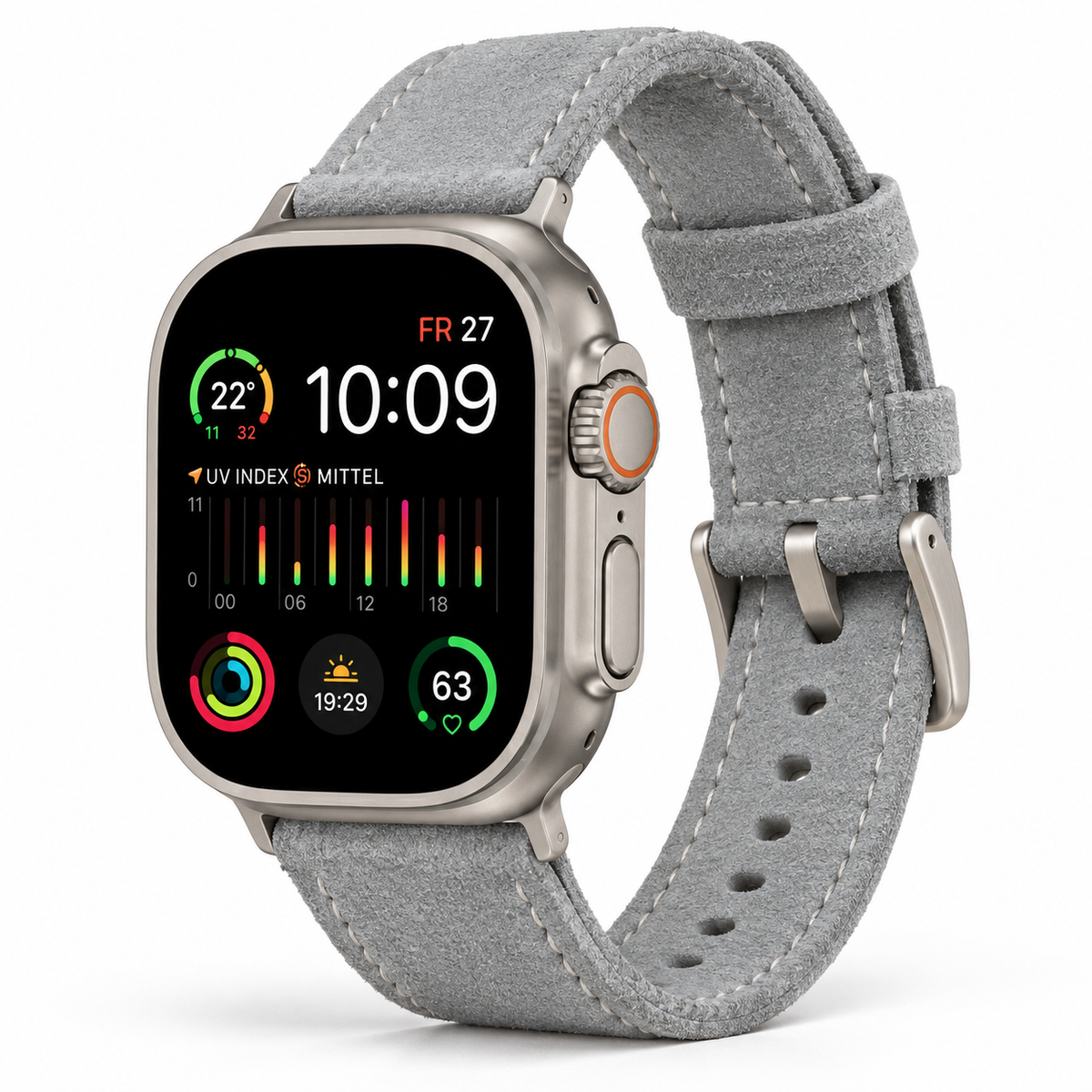 Alcantara Band für die Apple Watch Ultra