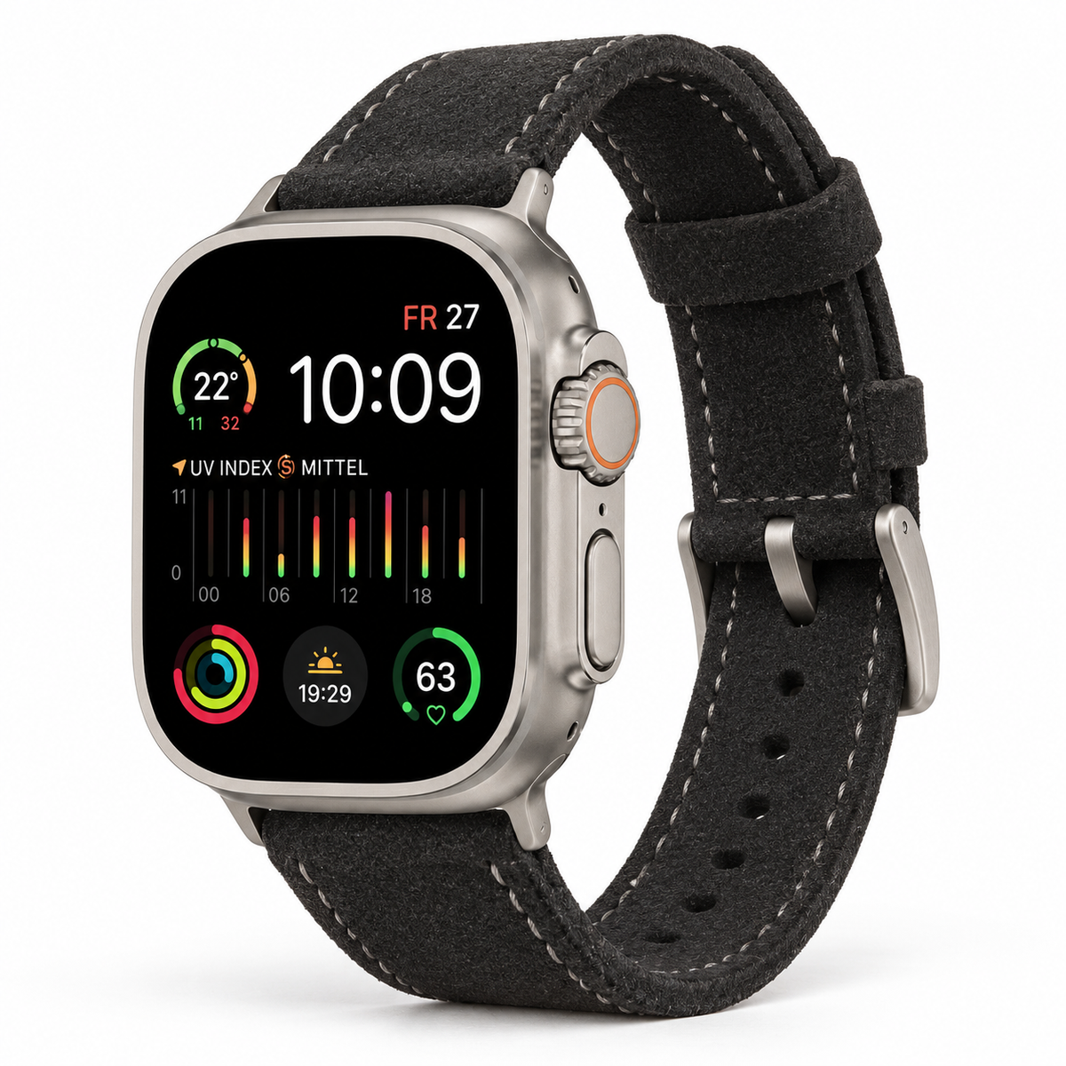 Alcantara Band für die Apple Watch Ultra