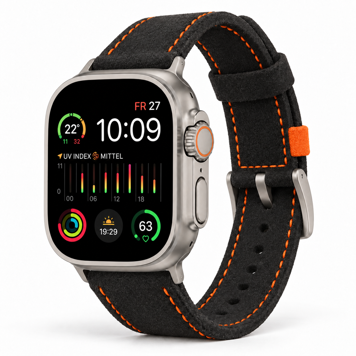 Alcantara Band für die Apple Watch Ultra