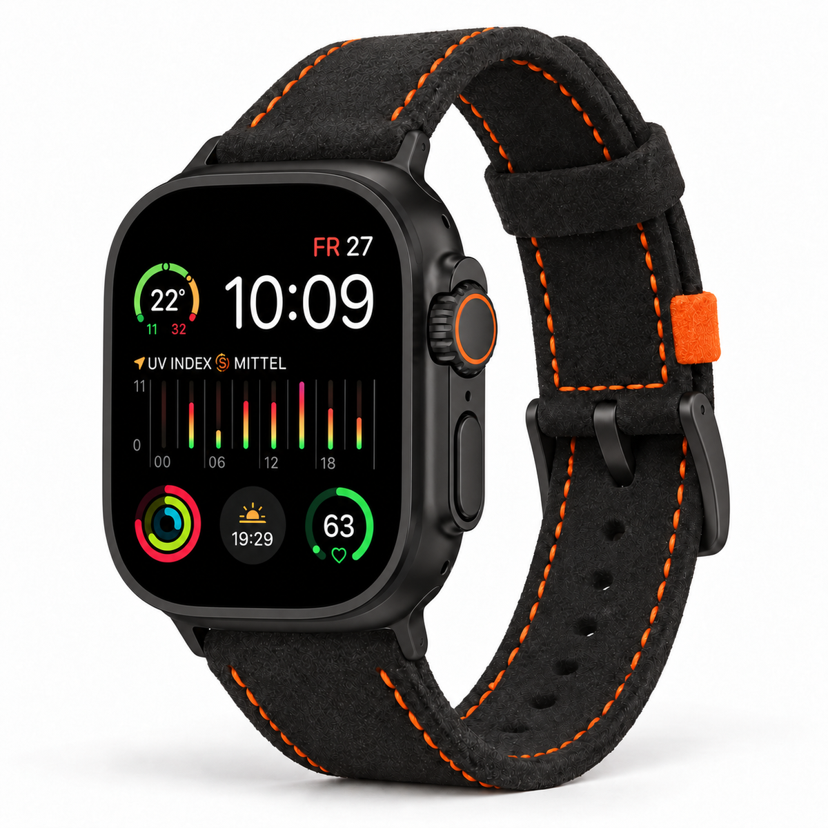 Alcantara Band für die Apple Watch Ultra