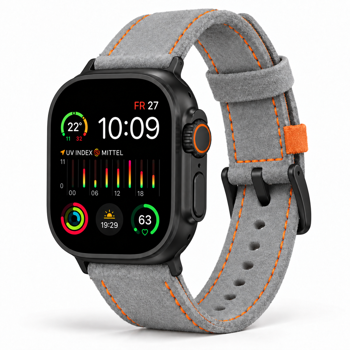 Alcantara Band für die Apple Watch Ultra