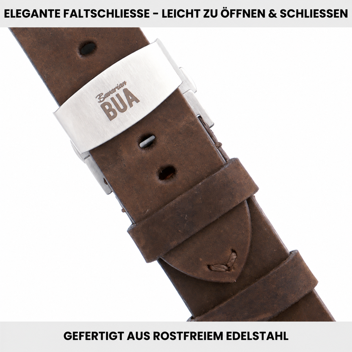 Wasserfestes Lederarmband für Apple Watch Ultra