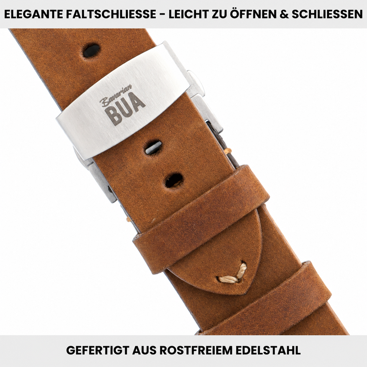 Wasserfestes Lederarmband für Apple Watch Ultra