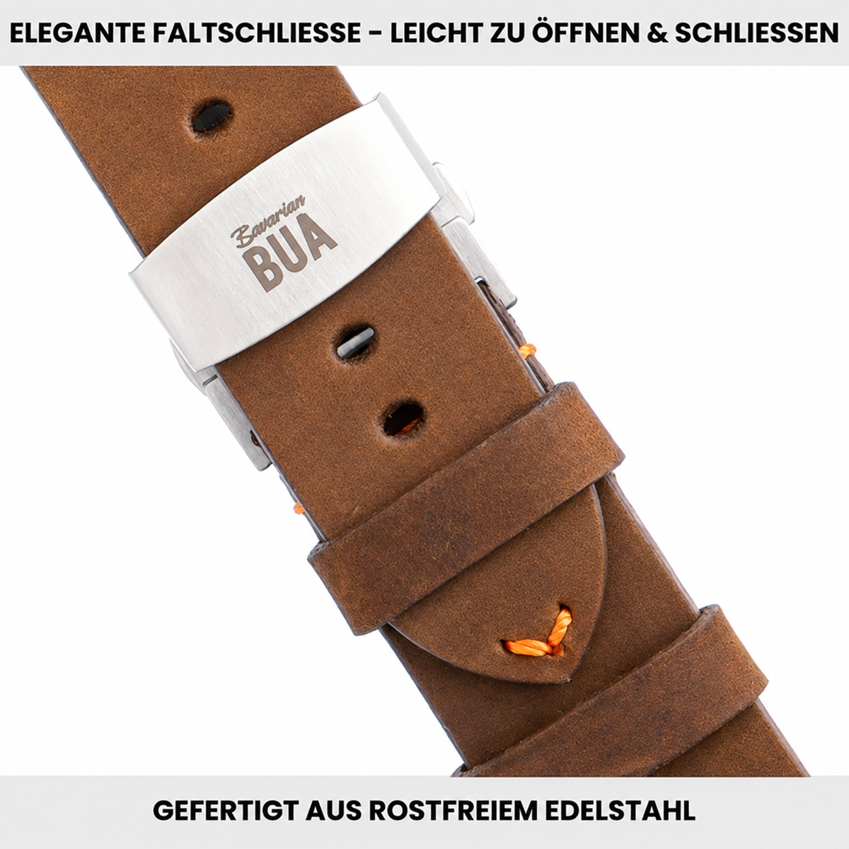 Wasserfestes Lederarmband für Apple Watch Ultra