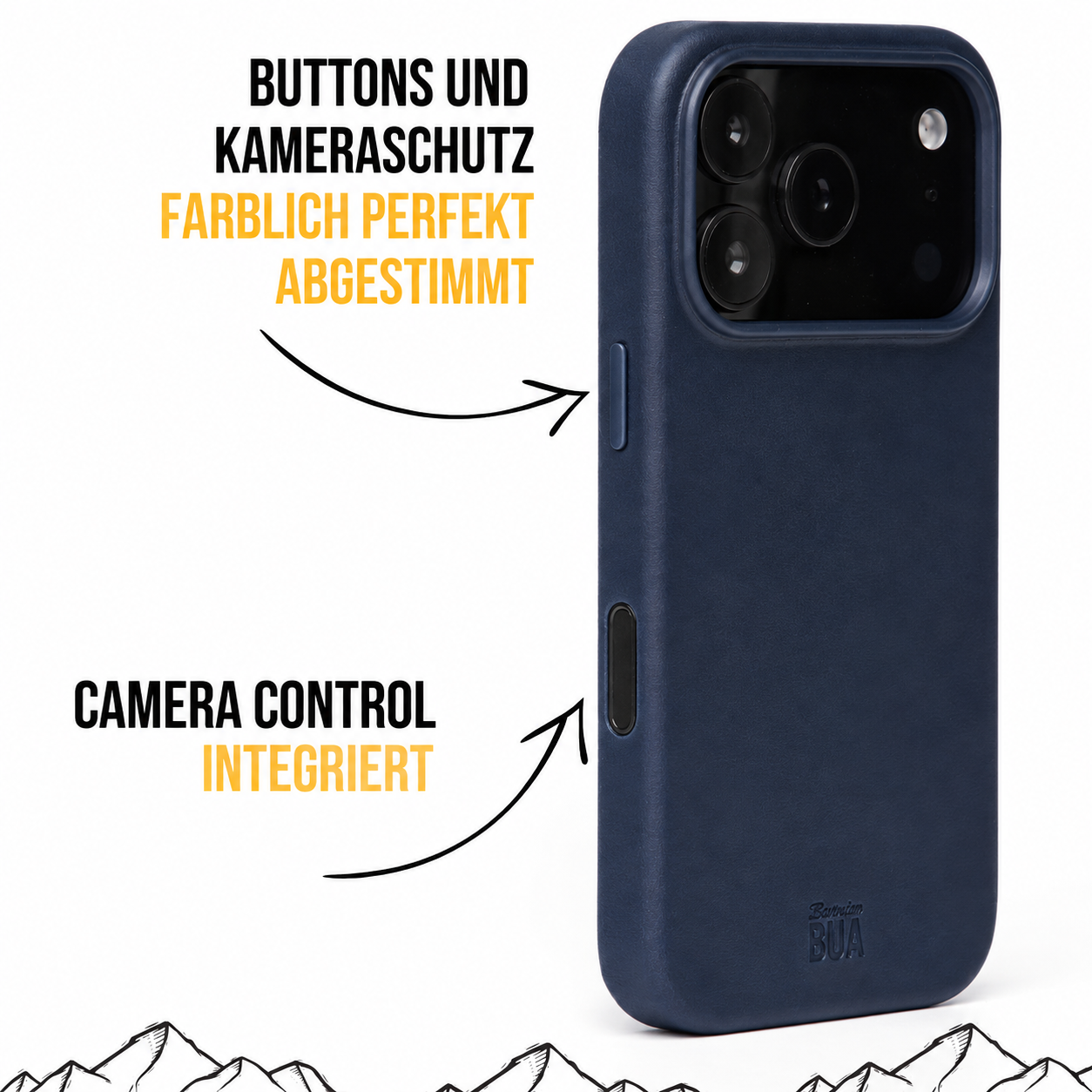 Leder Hülle für iPhone 18 mit MagSafe