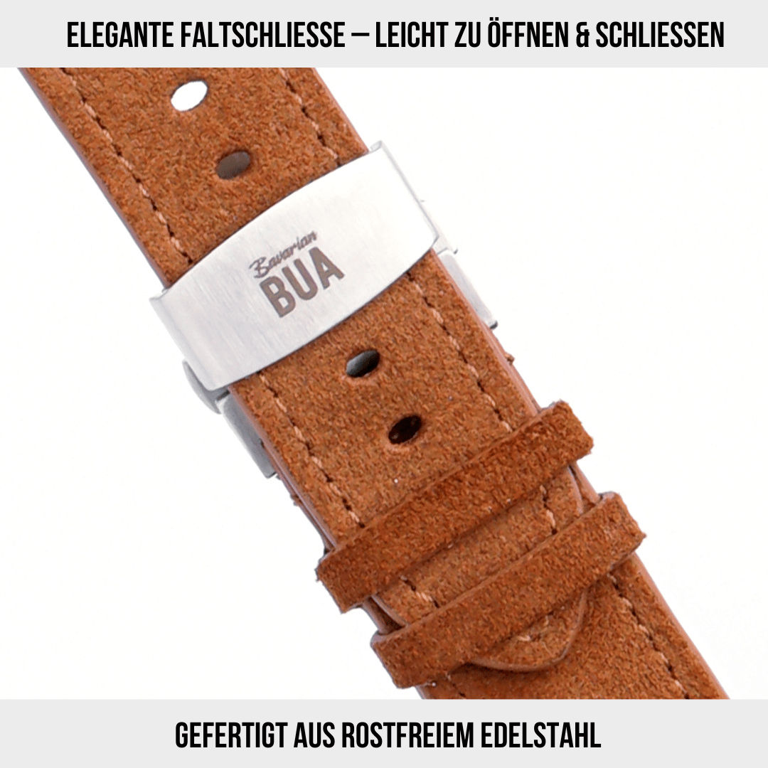 Armband für die Apple Watch Ultra aus Wildleder